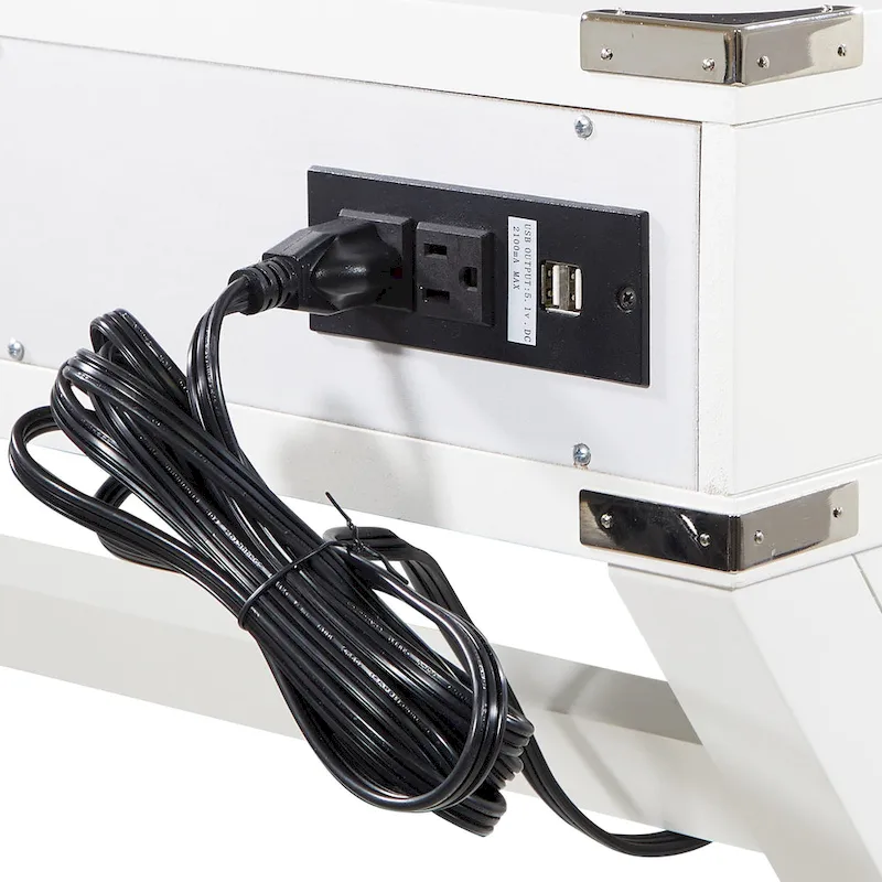 Wellington 46-inch Desk with Power Station