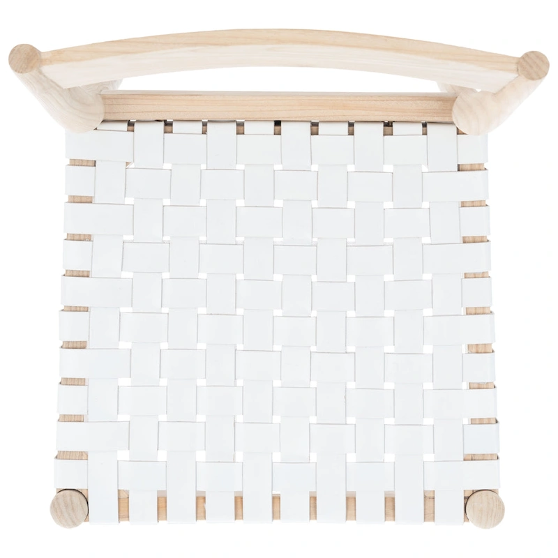 SAFAVIEH Myrle Leather Dining Room Chair (Set of 2) - 18.5 W x 20 L x 31.5 H - 19Wx20Dx32H