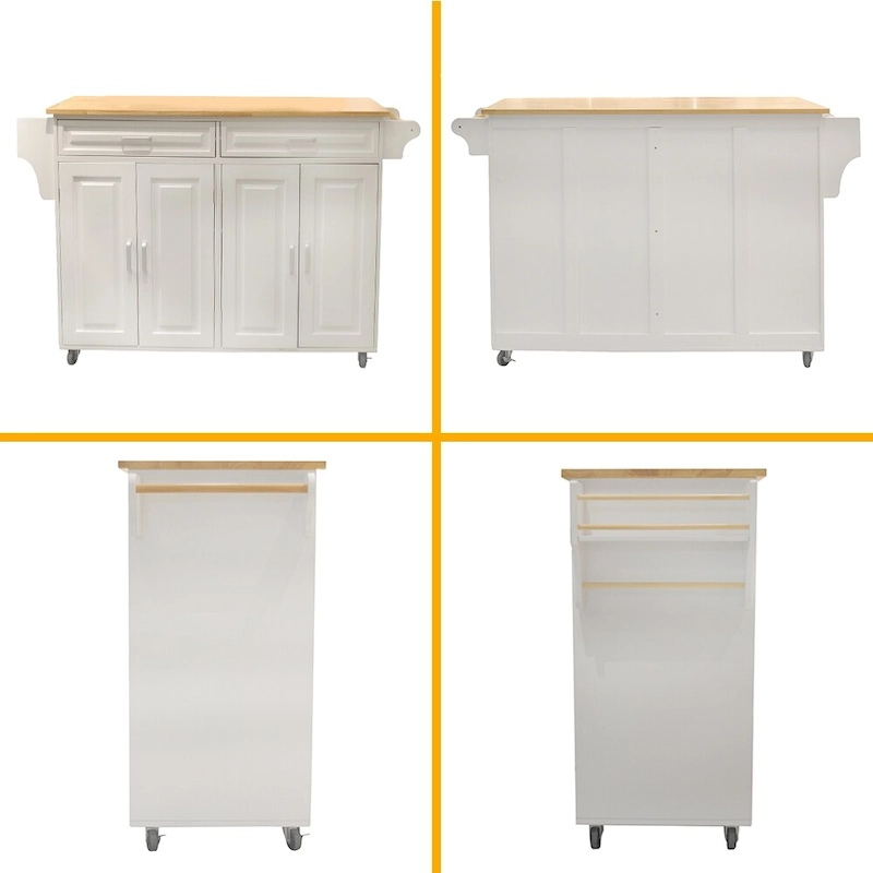 Kitchen Island & Kitchen Cart(no include stool)
