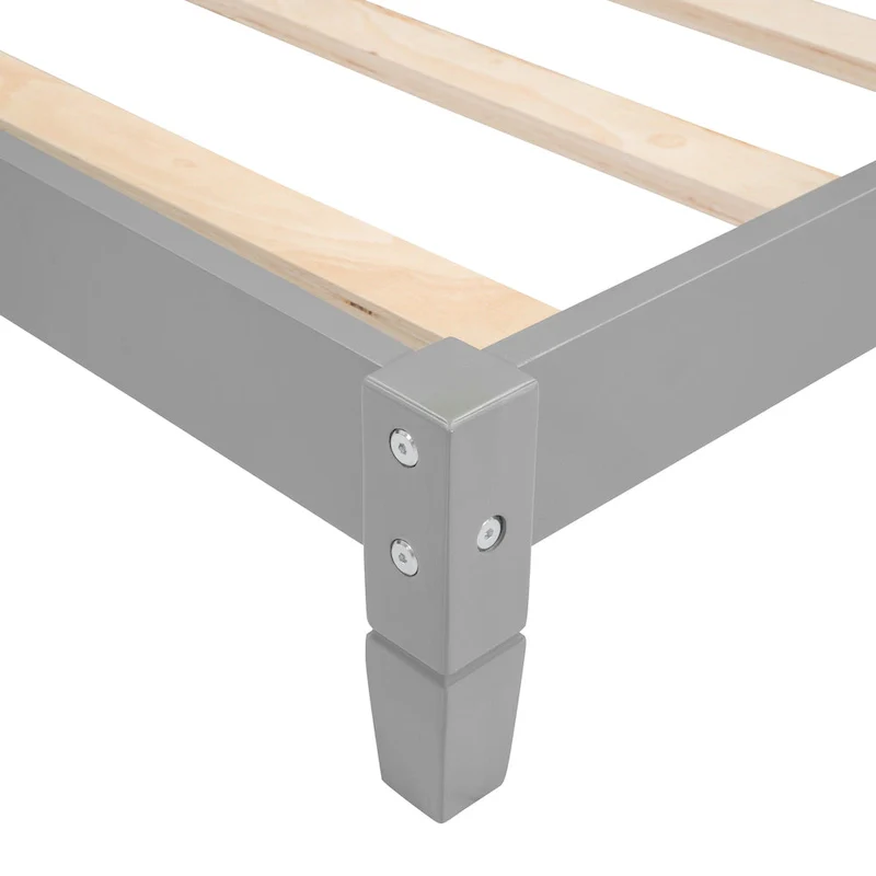 Gray Twin Size Wood Daybed