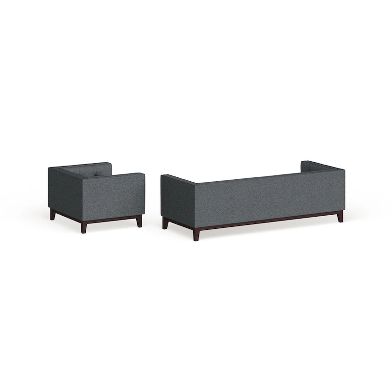 Serve Tufted 2-Piece Living Room Furniture Set