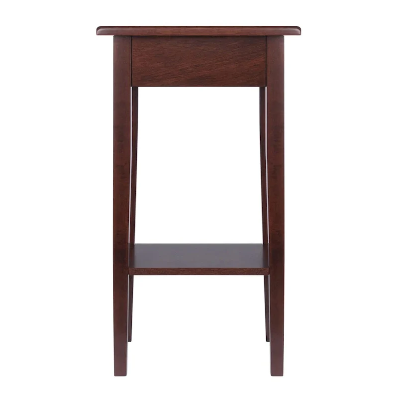 Regalia Accent, Side Table, Walnut - 17 W x 14 D x 29.50 H