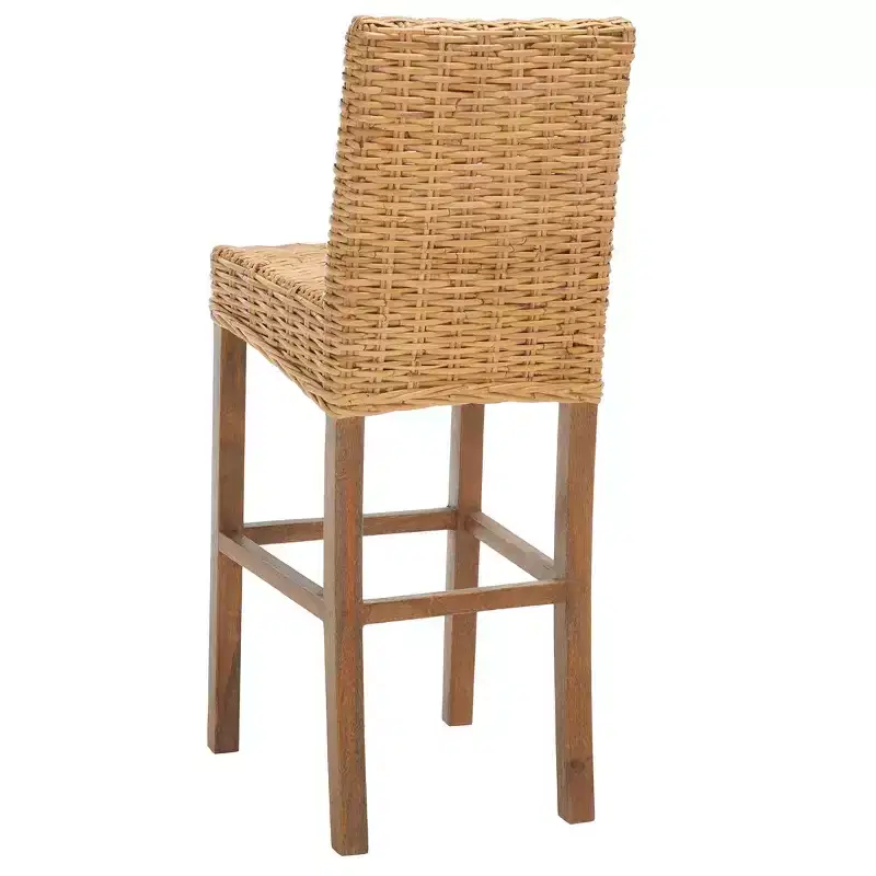 Tobie Rattan Bar Stool