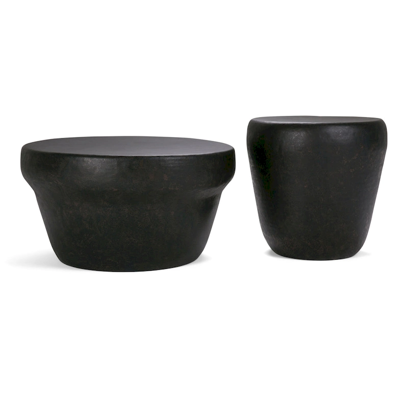 WYNDENHALL Beaton Industrial 20 inch Wide Metal Accent Side Table, Fully Assembled - 20 W x 20 D x 22 H