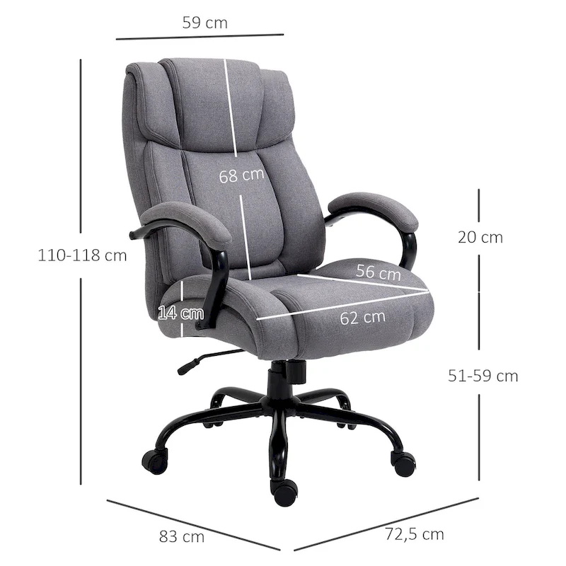 High Back Big and Tall Executive Office chair