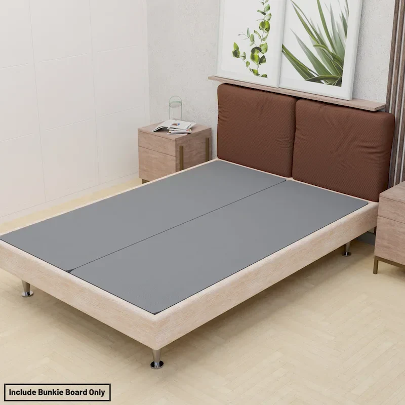 1.5-Inch Split Fully Assembled Bunkie Board For Mattress/Bed Support, Set Of 2,