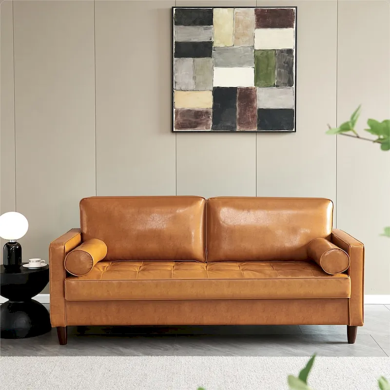 Mid-Century Loceseat Sofa For Livingroom