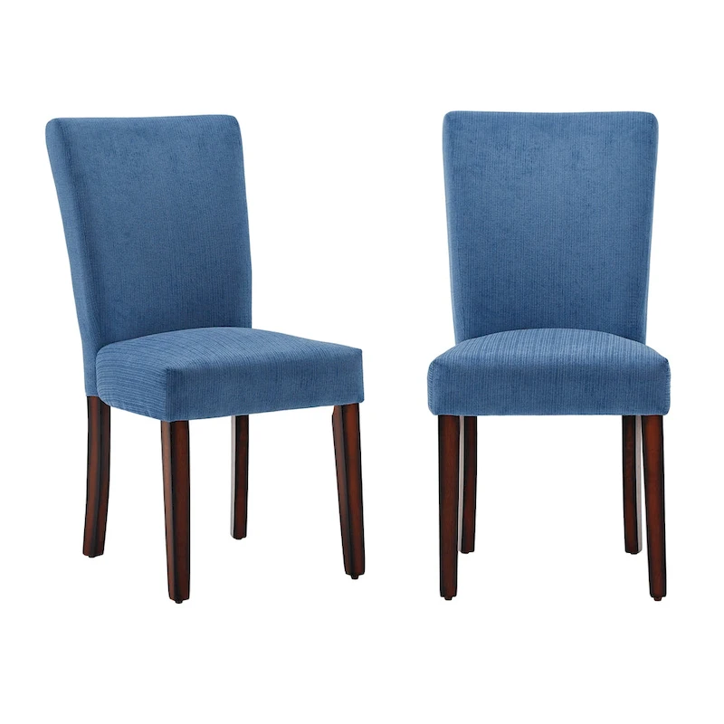 Dinant Chenille Parsons Dining Chairs (Set of 2) - Dining Chair