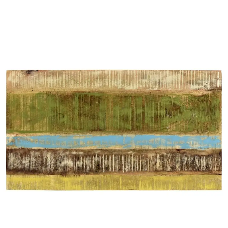 Handmade Suman Solid Mango Wood Coffee Table (India) - 46 x 25.5 x 18