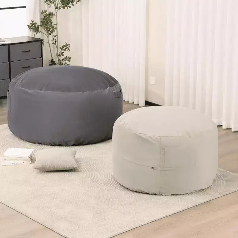 Bean Bag Chair, Round Style, Seats 1, Indoor/Outdoor
