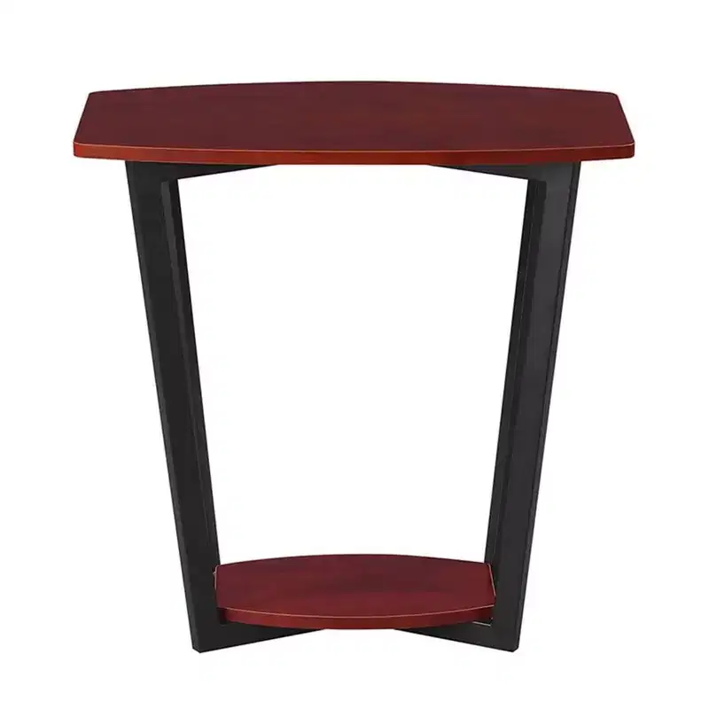 HomeStock Rectangle Metal Table Top End Table 1 -piece