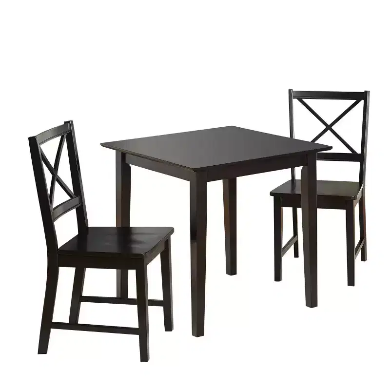3pc Cross Back Dining Set - Buylateral