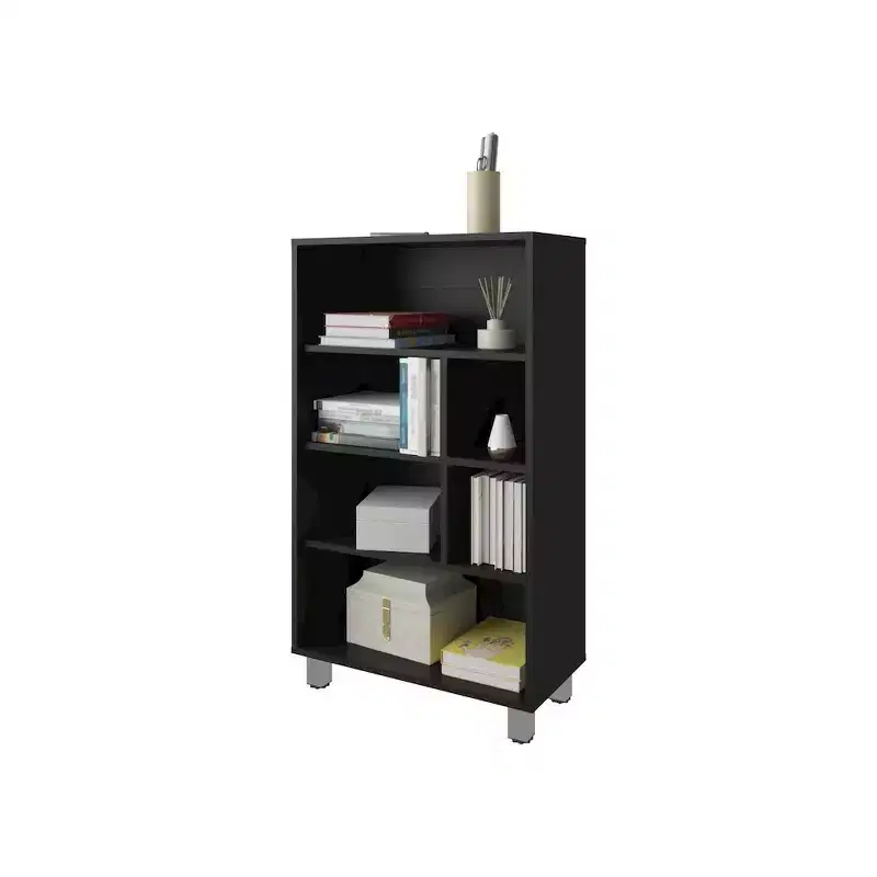 FM Furniture,Charco Bookcase in Melamine with Six Shelves