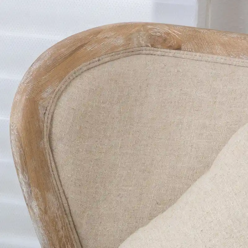 Crenshaw Fabric Wing Chair by Christopher Knight Home