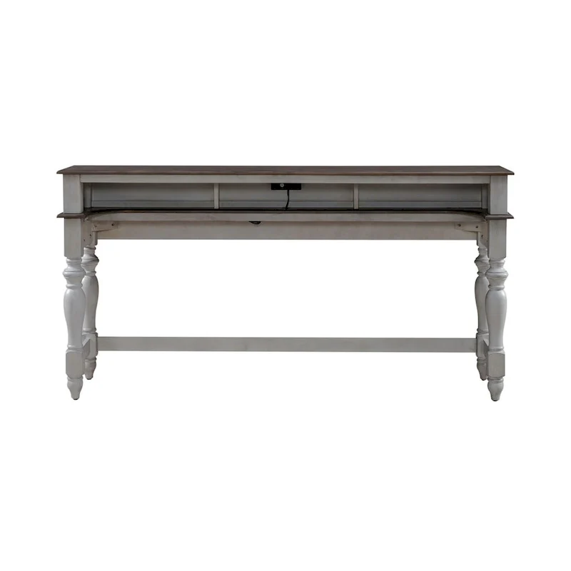 Ocean Isle Antique White 4-Piece Console Table Set