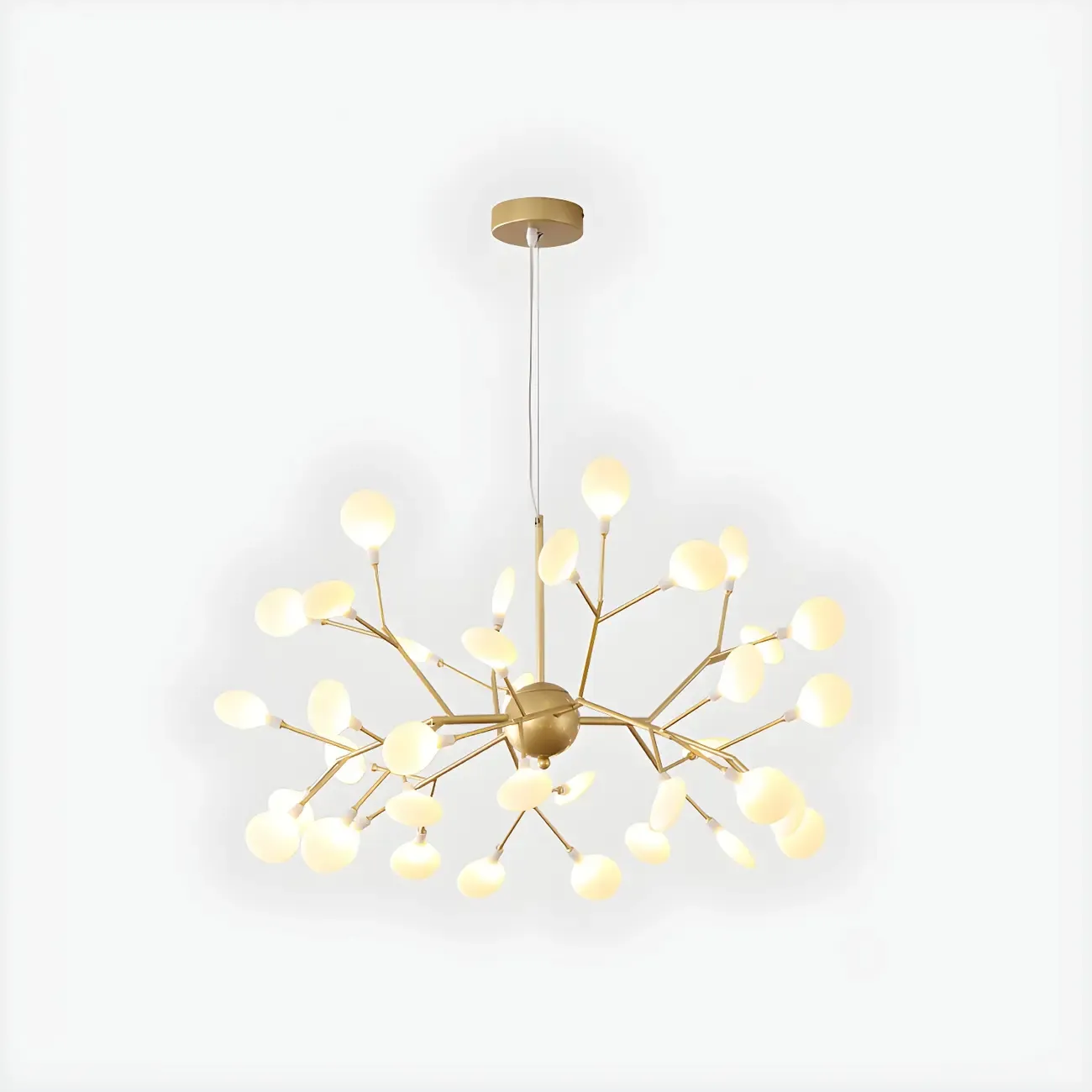 Geometric Modern Sputnik Starburst Chandelier