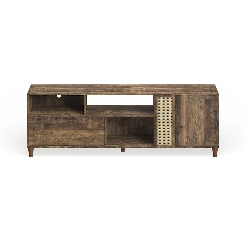 Santee Mid-Century Modern 70-inch TV Stand with Drawer by Furniture of America