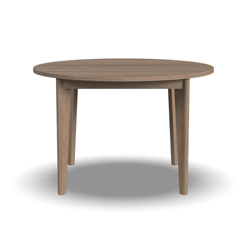 Brentwood Brown Wood Round Dining Table - N/A