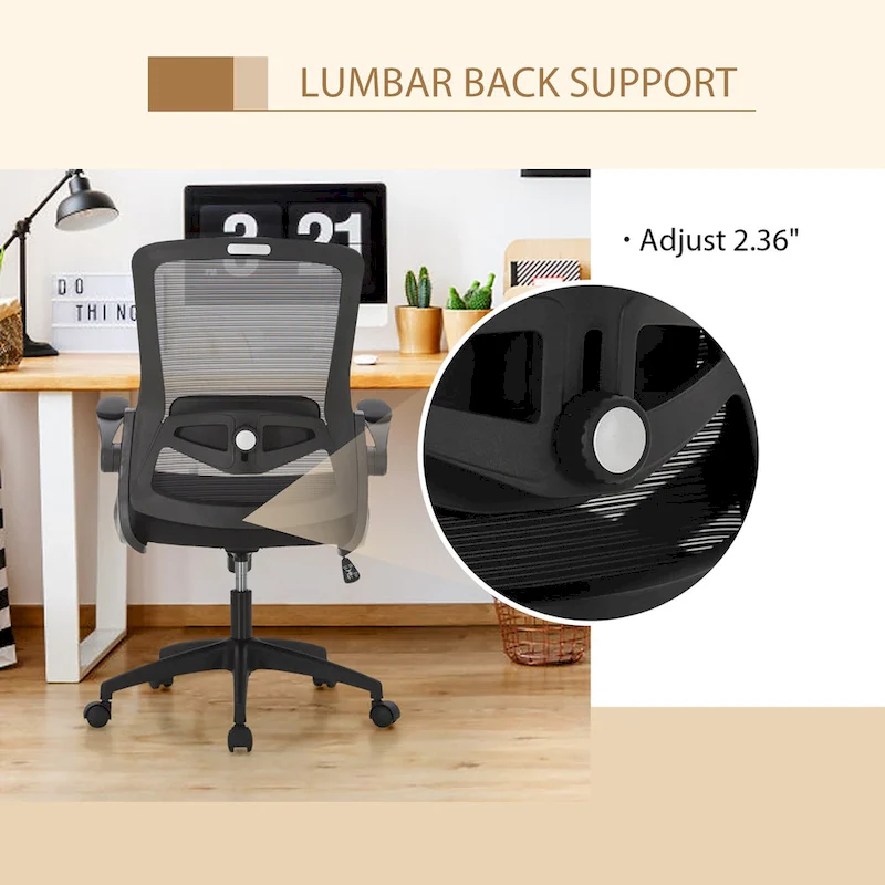 Ergonomic Mesh Office Desk Chair with High Back, 360 Swivel Executive Computer Chair