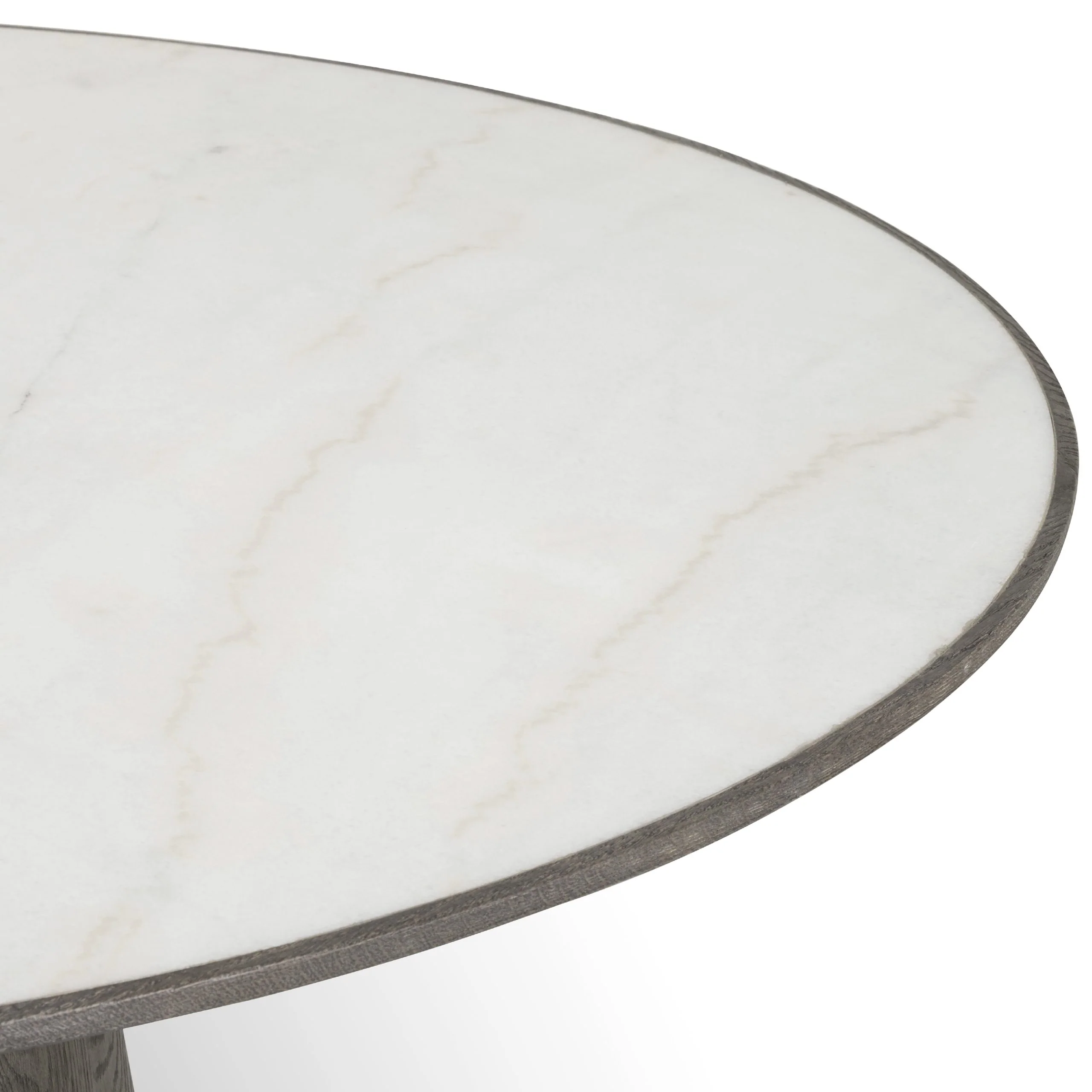 SKYE ROUND DINING TABLE-WHITE MARBLE