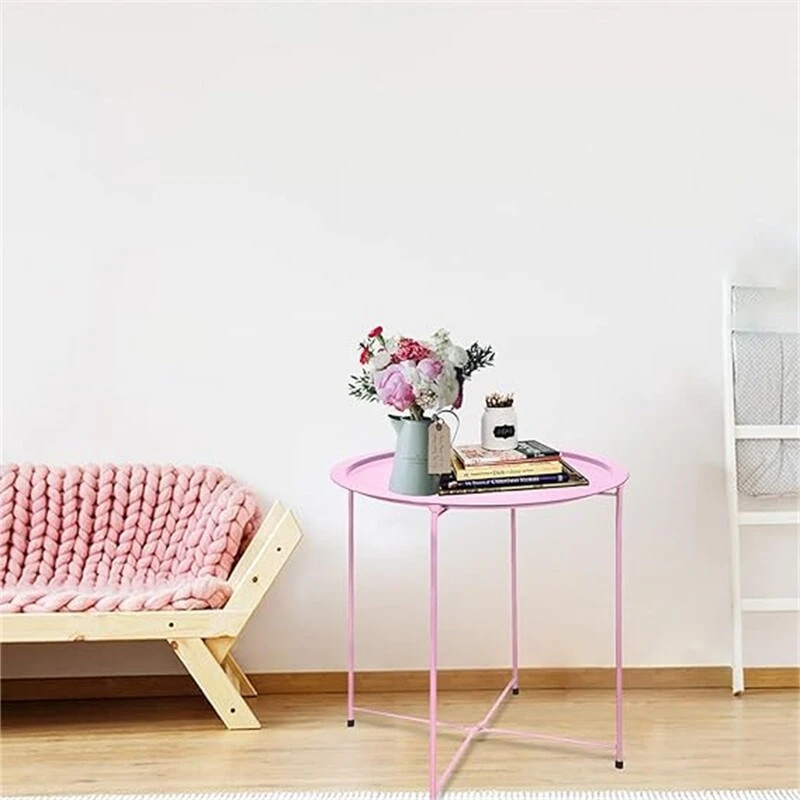 Tray Metal Side Table