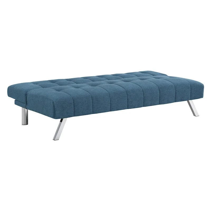 Futon with Stainless Steel Legs