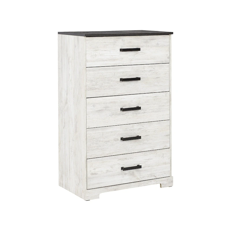 Signature Design by Ashley Shawburn Contrasting Woodgrain Chest of Drawers