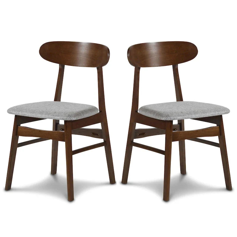 New Classic Furniture Melody Dining Chairs with Padded Seat (Set of 2)