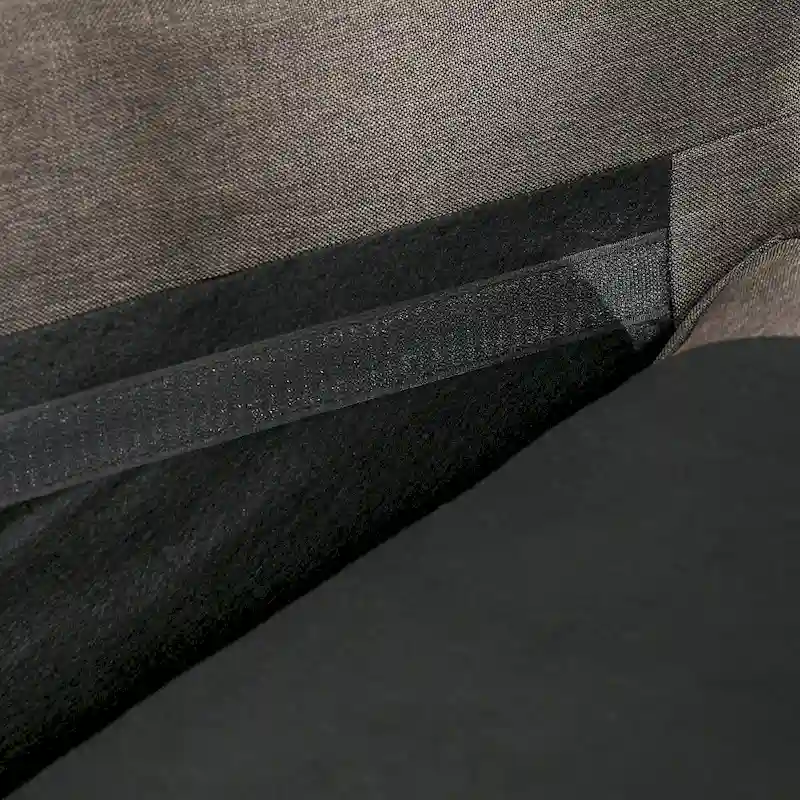 HOMCOM 61 Loveseat Sofa, Mid Century Modern 2 Seater Small Couch with Nailhead Trim, Rolled Arm, Fabric Upholstered Love Seat