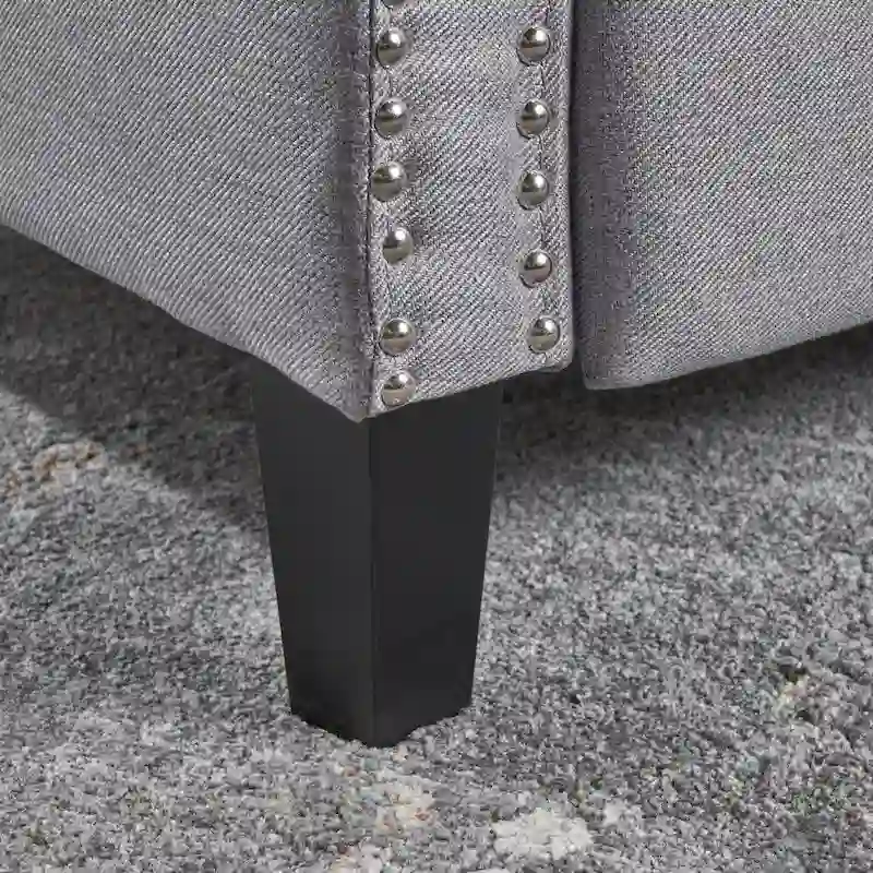 Izidro Tufted Fabric Recliner by Christopher Knight Home