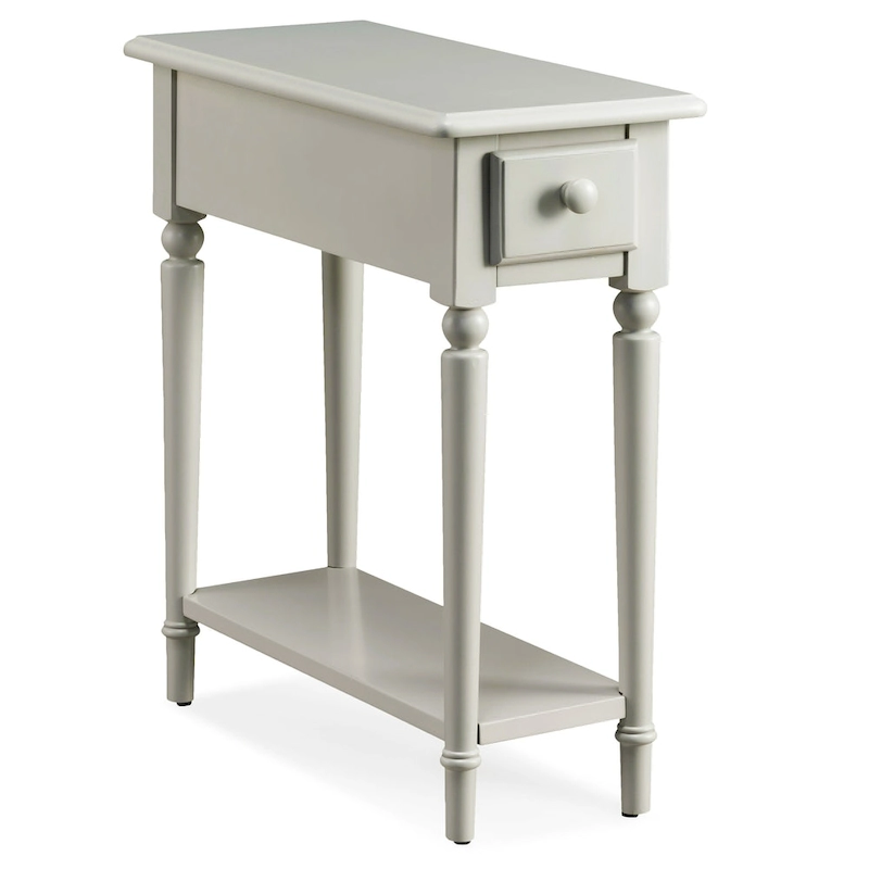 Coastal Chairside Wood Accent Table