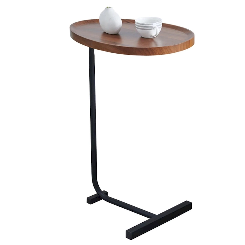 Brown C-Shaped Side Tables (Set of 2) - 11.81 x 17.72 x 23.62