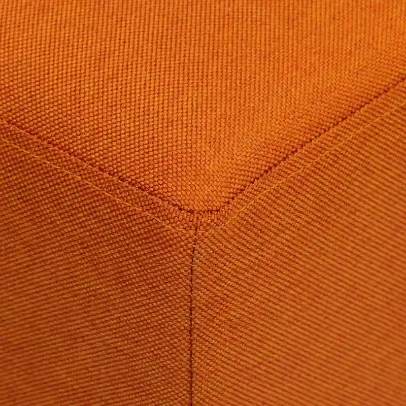 Adeco Simple British Style Passionate Cube Ottoman Footstool