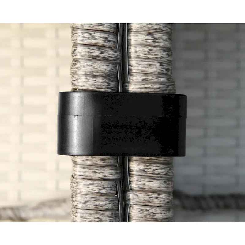 Wicker/Rattan 4 - Person Seating Group with Sunbrella Cushions