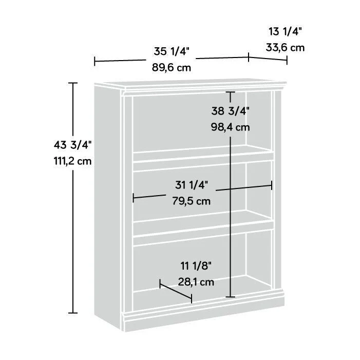 3 Shelf Bookcase