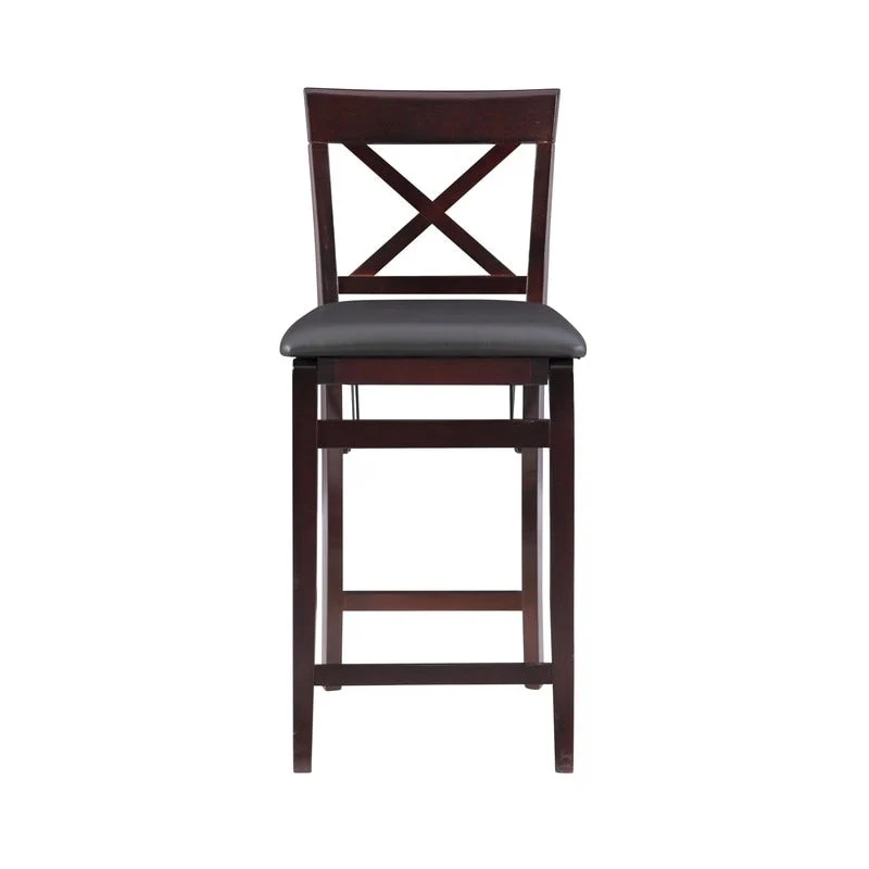 24-Inch Folding Counter Stool