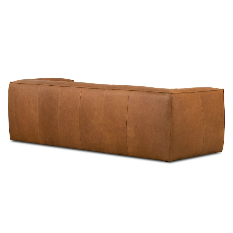 Poly & Bark Capa 92  Sofa - Full Grain Genuine Italian Leather