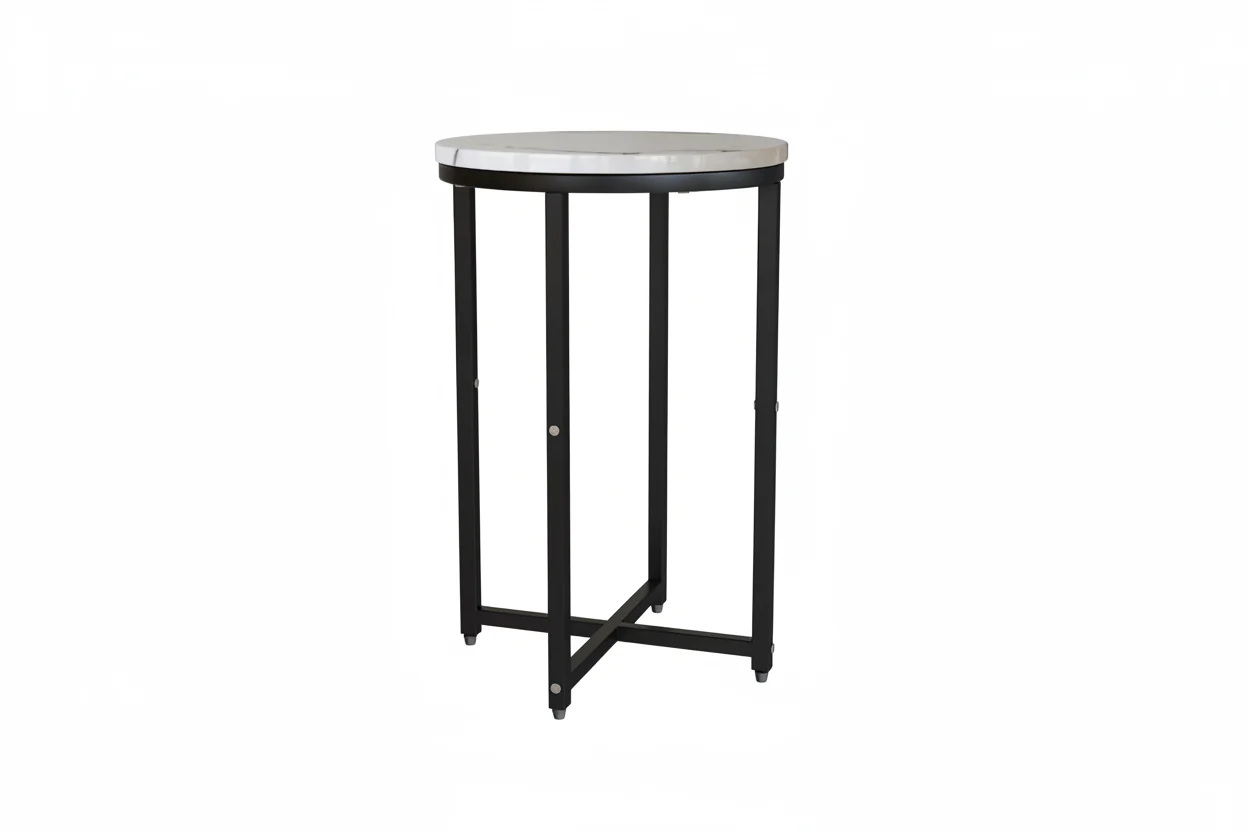 Side Table Set of 2, Small Coffee Table Round End Table,Side Table Bedside Table for Living Room, Bedroom