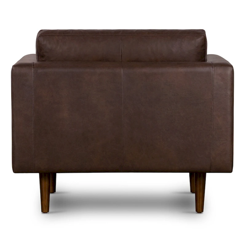 Poly and Bark Napa Lounge Chair - Genuine Italian Leather