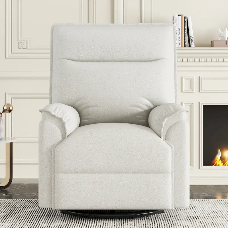 360 Degree Swivel Manual Recliner Chair