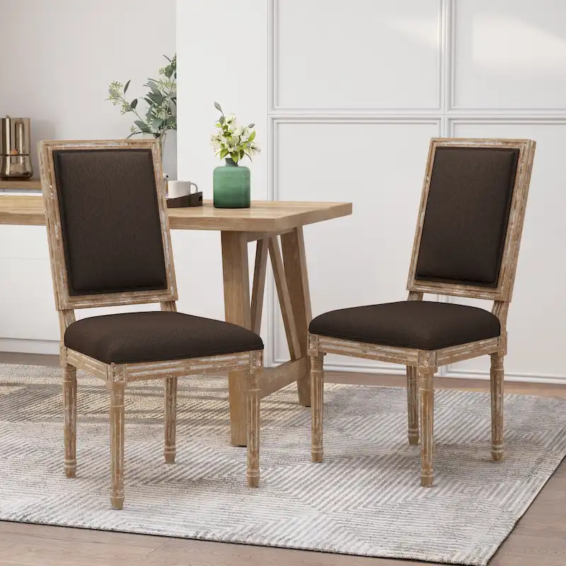 Regina Wood Upholstered Dining Chair by