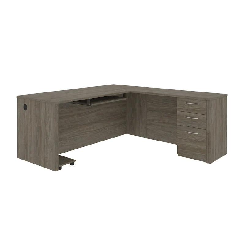 Bestar Embassy 71 inch L-shaped desk