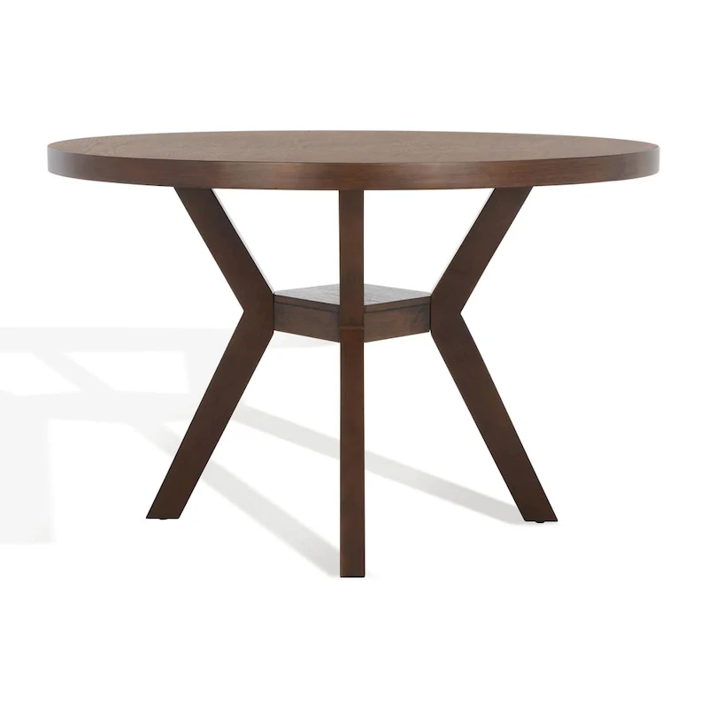 Round Solid Wood Dining Table