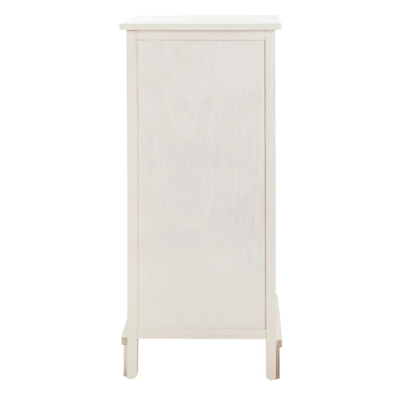 SAFAVIEH Golda Distressed White Cabinet