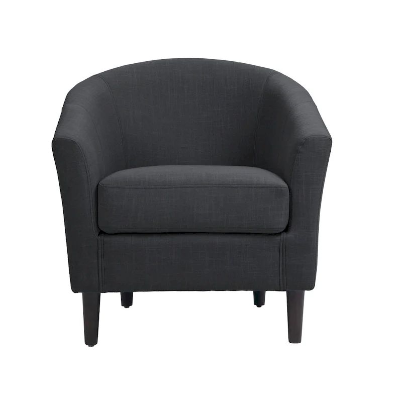 Modern Accent Chair Upholstered Barrel Chair