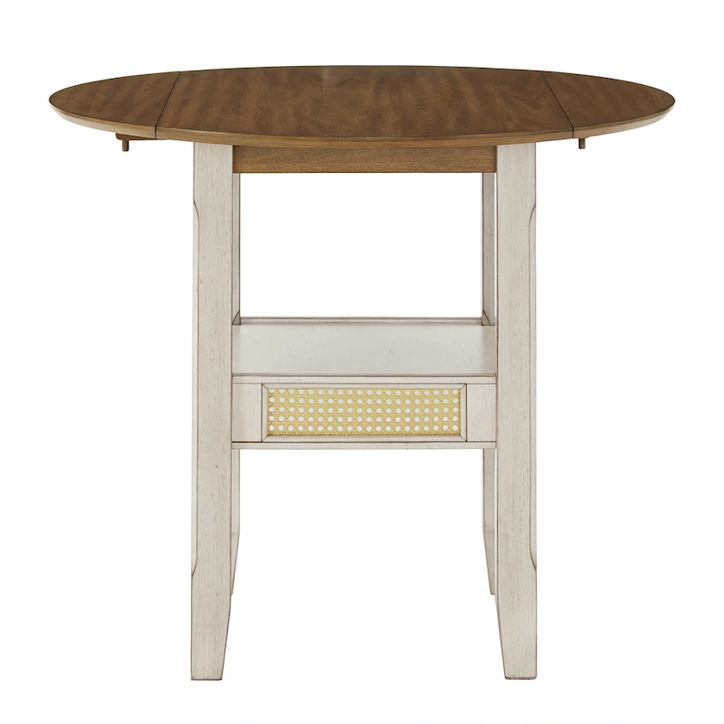 Plaga Cane Accent Dining Table by iNSPIRE Q Classic - 36-inch