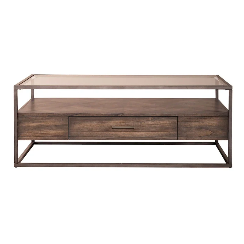 Tobacco Rectangular Cocktail Table