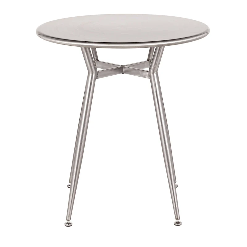 Carbon Loft Barton Industrial Round Dinette Table