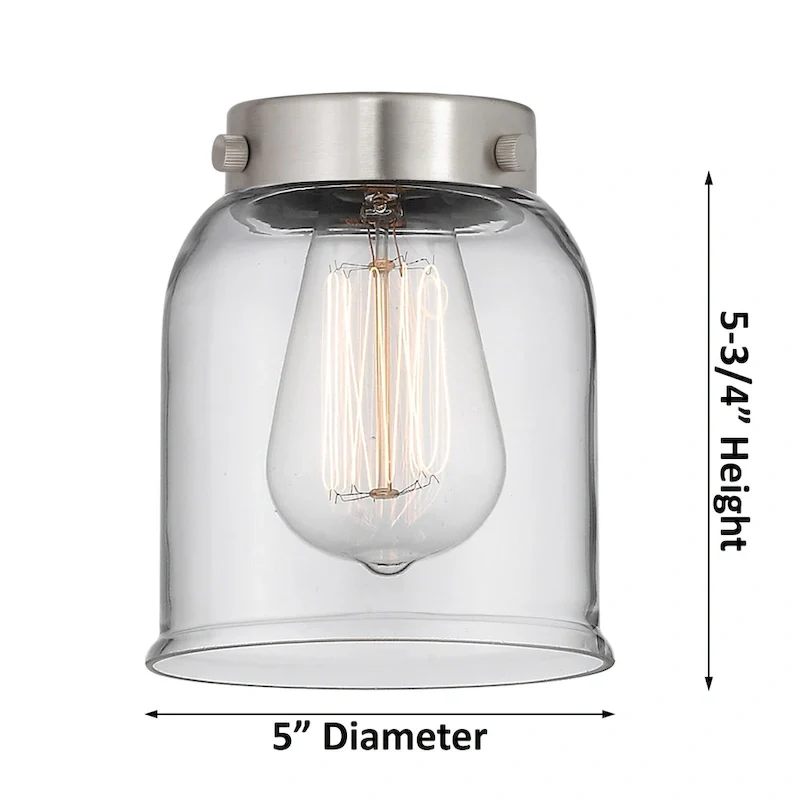 Innovations Lighting Small Bell 5  Wide Adjustable Mini Pendant