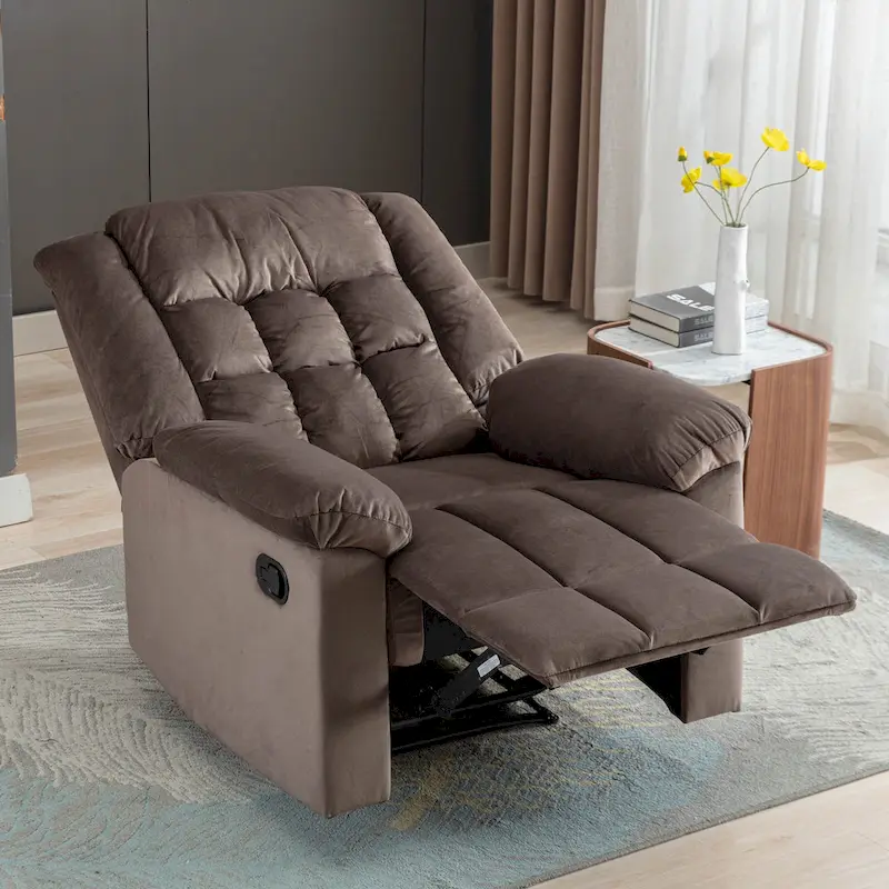 Ebello Classic Soft Padded Manual Recliner